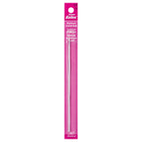 Susan Bates 51/2Inch Silvalume Aluminum Crochet Hook, 2.75mm, Silver Pink