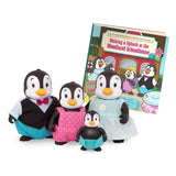 Li'l Woodzeez - Adorable Animal Figurine Playset with Miniature Cottage & Schoolhouse, Includes Furniture & Storybook, Encourage
