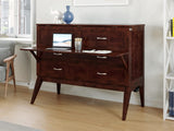 Northampton Full Murphy Bed Desk In Walnut