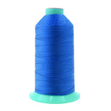 Mandala Crafts Size 207 630D T210 Bonded Nylon Thread - Sky Blue 800 YDs Tex 210 Heavy Duty Sewing Threads for Leather, Jeans, W