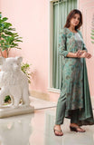Anni Designer Women'S Rayon Viscose Straight Printed Kurta With Pant & Dupatta (Vice Green-Vks04_M_Green_Medium),Green,M,,,