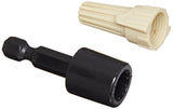 NSI Industries WWC-T-B Easy-Twist Winged Wire Connector, Standard Type, 22-8 AWG Wire Range, 600V, Tan (Pack of 500)