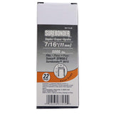 3007165M Narrow Crown 22 Gauge Upholstery Staples 7/16 Length 5000 Count