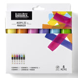 Liquitex Professional Paint Marker Set, 6 Piece, Vibrants