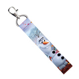 Isee 360 Olaf Cartoon Lanyard Tag With Swivel Lobster For Gift Luggage Bags Backpack Laptop Bags L X H 5 X 0.8 Inch
