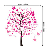 LiveGallery Cartoon Animals Wall Decals Removable Tree Wall Stickers DIY Owls Wall Art Cute Monkey Elephant Giraffe Wall Decal f
