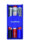 Accuprints Set Of 3 White Board Marker With Magnetics Dusters | Markers For White Board Magnetics Dry Erase Markers Fine Tip Low