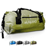 Malo'o Waterproof Dry Bag Duffel 40L/60L/100L, Roll Top Duffel Keeps Gear Dry for Kayaking, Rafting, Boating, Swimming, Camping,