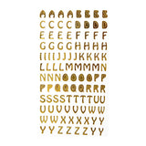 Ecomistiq Letter Stickers For Scrapbooking For Scrapbooks Classroom Decorboard Gold|Stickers|Scrapbooking|Craft Materials