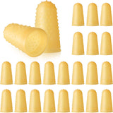 SATINIOR 24 Pieces Rubber Fingers CoversTip Fingers Money Counting Collating Writing Sorting Protectors Hot Glue Wax Rosin Resin