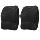 Sove Car Neck Support Pillow For Car Seat, Office Chair | Memory Foam Headrest Cushion With Washable Knitted Cover | Comfortable