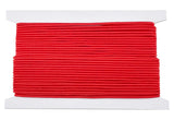 LYZXMLBL Red Elastic Cord String - 2mm (0.08 inch) Diameter Round Stretch Bungee Cord for Bracelet Making, DIY Crafts, Sewing & 