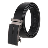 Zacharias MenS Faux Leather Belt With Autolock Buckle S132 (Black, 3Xl) (Pack Of 1)