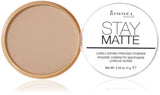 Rimmel Stay Matte Pressed Powder, Transparent [001], 0.49 oz (Pack of 6)