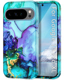 Btscase for Google Pixel 10 Pro XL Case 2025 [Military Grade Shockproof] Stylish Marble Pattern Slim Protective 3 Layers Hard PC