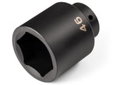 TEKTON 1/2 Inch Drive x 46 mm Deep 6-Point Impact Socket | SID23146