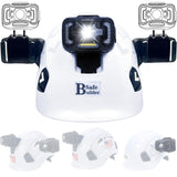 SAFEBUILDER SHL01 Head Light for CR06 and CR08 Hard Hats Accessories Headlamp for Safety Helmet (SHL01Headlight + Left +Right+Mi