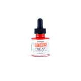 Dr. Ph. Martins Hydrus Fine Art Watercolor (15H) Watercolor Bottle, 1.0 oz, Permanent Red, 1 Bottle
