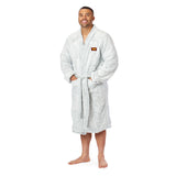 Northwest NFL Washington Commanders Sherpa Bath Robe, 26 x 47, Grey