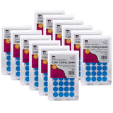 CHARLES LEONARD (12 PK) COLOR CODING LABELS BLUE 45115-12