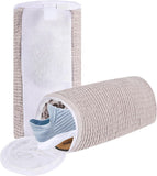 Shoe Washing Machine Bag, Laundry Shoe Bag For Washer And Dryer, Reusable Zipper Shoe Mesh Cleaning Bag Fluffy Fiber Inside With