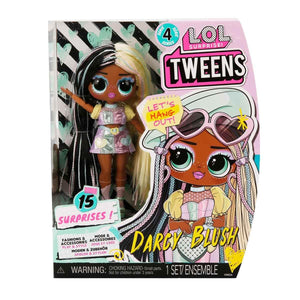 L.O.L. Surprise! Tweens Series 4 Fashion Doll Darcy Blush with 15 Surprises and Fabulous Accessories - Great Gift for Kids Ages