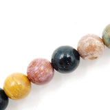 Malahill semiprecious Stone Beads for Jewelry Making, Sold per Bag 5 Strands Inside, Ocean Agate 6mm