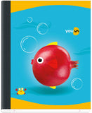 Navneet Youva | Tight Bound | Note Book | 15.5 Cm X 18.8 Cm | Double Line | 172 Pages | Pack Of 6