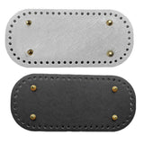 Zoomella Leather Diy Bags Bottom Mat Pad Insert Base Replacement Purse Making 2 Pcs