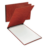 Pressboard Report Cover, Prong Clip, 11 x 17, 3 Capacity, Red
