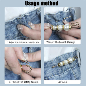 Fashion Pearl Brooch, Sweater Shawl Pearl Pin, Elegant and Fashionable, Enhance your Temperament, Suitable for a Variety of Occa