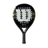 Wilson Optix V1 Padel Racket - Black/Green, Grip Size 2-4 1/4