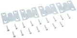 Hillman hanginghardware 121158 Flush Mount Picture Hangers 1.75 x 1.5 Inch 2 Sets, No Size, Zinc