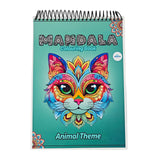 Sakuya AnimalThemed Mandala Art for Kids: This Colouring Book for Kids Features Intricate Animal Mandala Designs | Animal Theme
