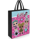 LOL Surprise Pink Plasic Tote Bag - 13 x 11 (1 Pc.) | Perfect for Kid's Birthdays, Treats, and Gifts