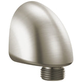 Delta Faucet Wall Supply Elbow for Hand Held Shower Brushed Nickel, Wall Union Water Supply, Wall Elbow for Hand Shower, Brushed
