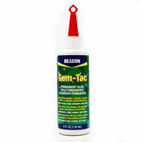 BEACON GemTac Premium Quality Adhesive for Securely Bonding Rhinestones and Gems WaterBased, UVA Resistant, 4Ounce