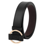 Zacharias WomenS Faux Leather Belt (Pack Of 1) (Golden Ring; Free Size) Dw02
