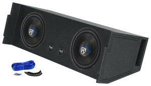 Qpower ''Qbomb'' Dual 12 Vented Empty Woofer Box - All Full Size Suv