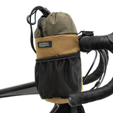 PACK2RIDE Bongo Bike Handlebar Bag - Water Resistant & Durable Fabric Bicycle Water Bottle Holder, Secure Attachment Bikepacking