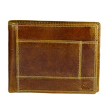 Style Shoes Men Tan Genuine Leather Wallet For Men