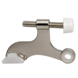 10 Pack Rok Hardware Adjustable Heavy Duty Hinge Pin Door Stop in Brushed Nickel Finish, ROKDSP1BN
