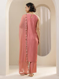 Libas Women'S Silk Blend Kurta Sets (Gs1099_Peach_S)
