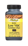 FIEBINGS Low VOC Leather Dye - Black - 4OZ - Penetrating Solvent Based Leather dye