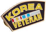 EagleEmblems P15907 PINKorea,Veteran W/Ribb. (1.25)