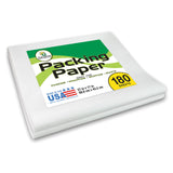 Tree House Packing Paper for Moving - 180 Newsprint Packing Paper Sheets - 27x 17Paper for Packing Dishes, Shipping, and
