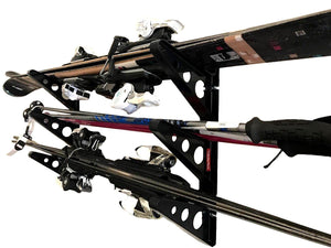 Storeyourboard Ski Storage Rack, Horizontal Wall Rack