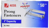 ACC70022 Premium TwoPiece Paper File Fasteners