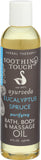 Soothing Touch Eucalyptus Bath & Body Massage Oil, 8 oz