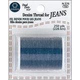 Coats & Clark Inc. N576 Denim Thread for Jeans, 250Yard, Blue